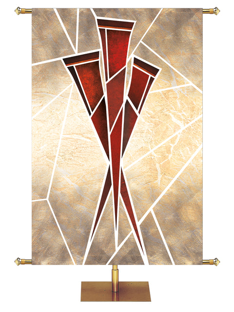 Eternal Emblems of Easter Nails Left Symbol - Easter Banners - PraiseBanners