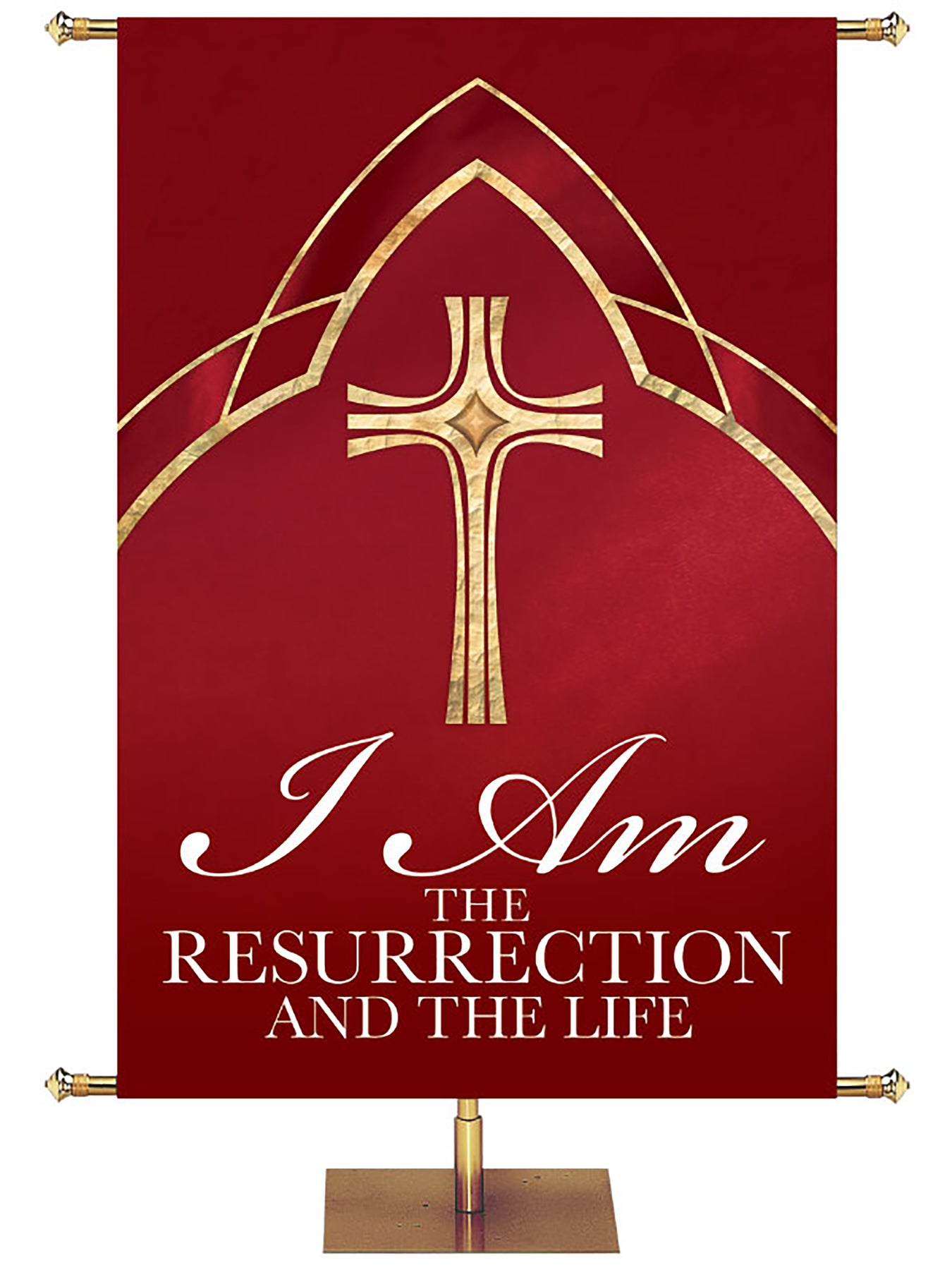 Resurrection Program Banner Resurrection And The Life Banner
