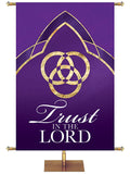 Eternal Emblems of Faith Trust In The Lord - Liturgical Banners - PraiseBanners