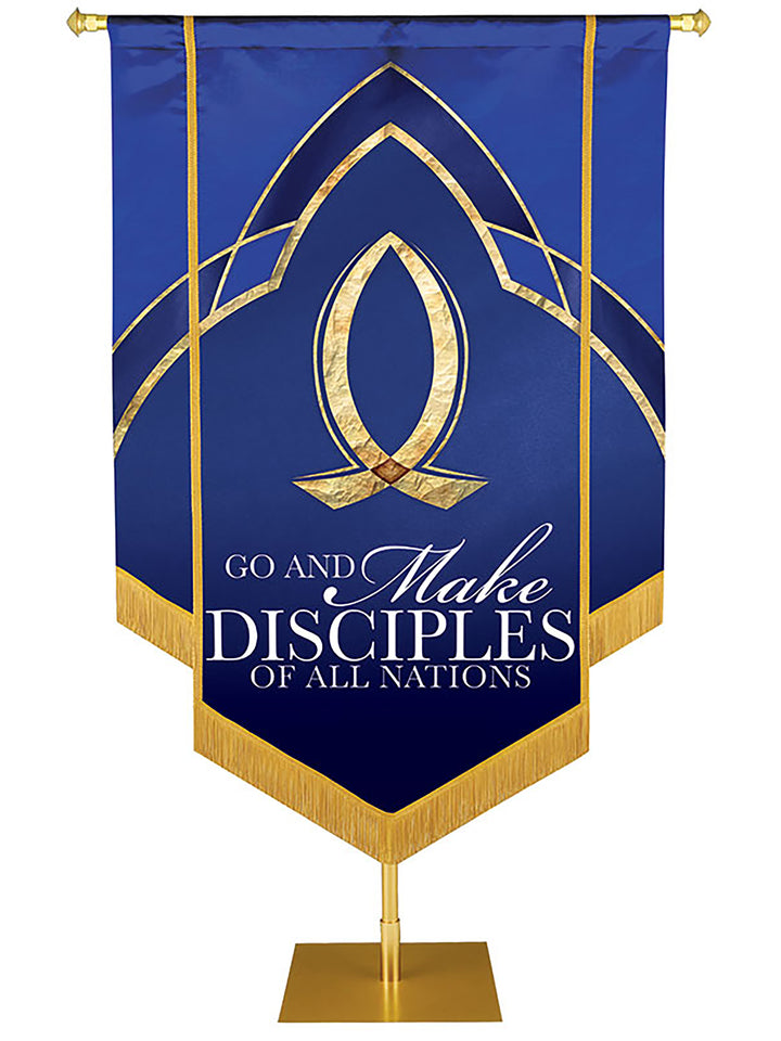 Go And Make Disciples Embellished Banner