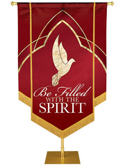 Be Filled With The Spirit Embellished Banner