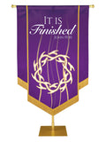 Experiencing God Embellished Crown of Thorns, It Is Finished Banner