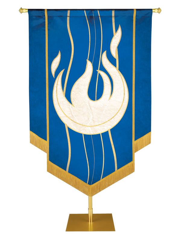 Experiencing God Flame Embellished Banner