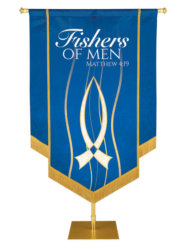 Experiencing God Fish, Fishers of Men Embellished Banner
