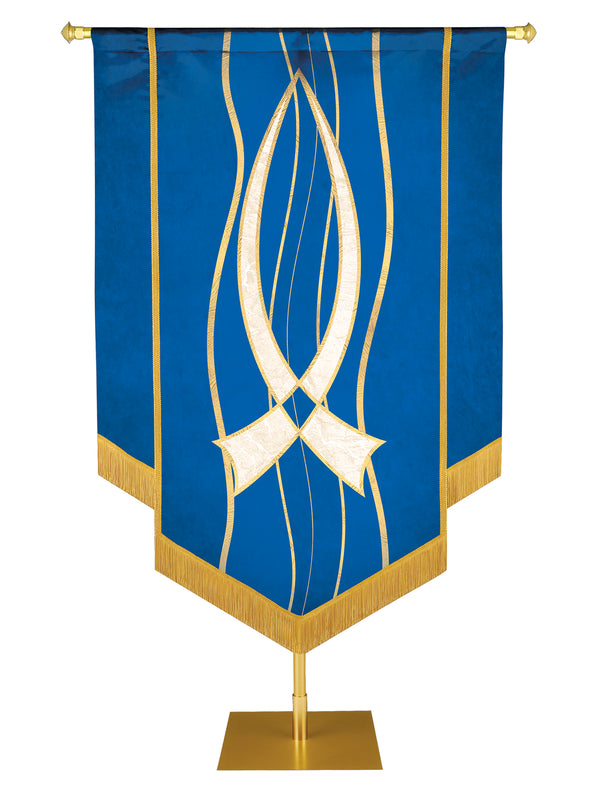 Experiencing God Fish Embellished Banner