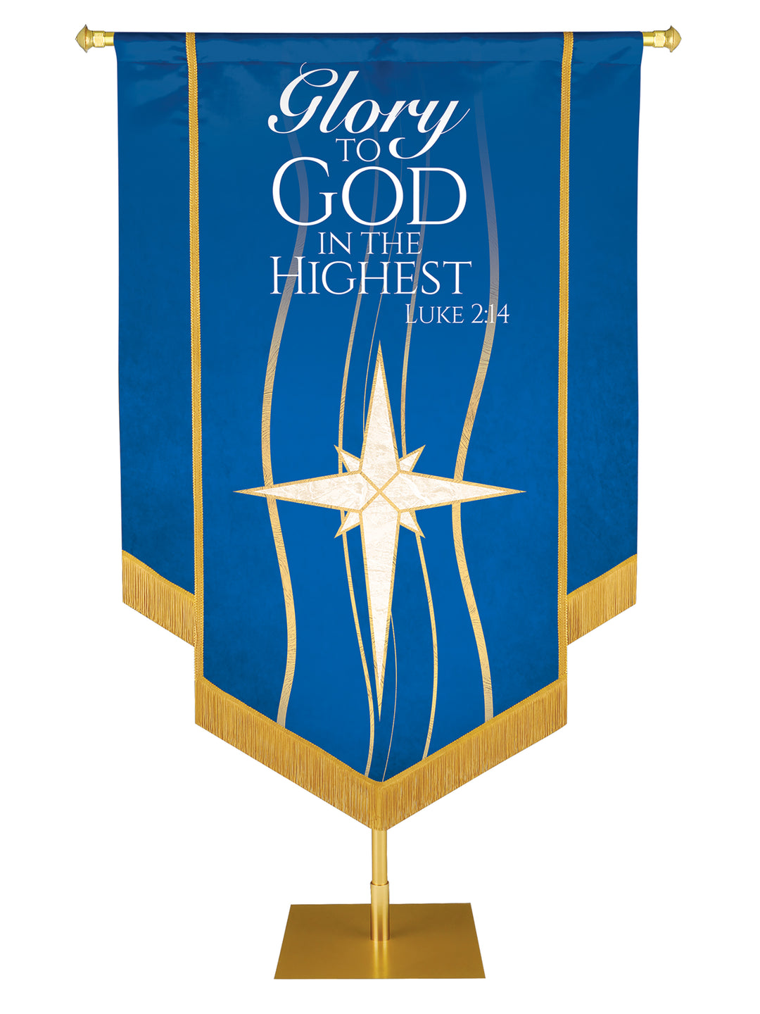 Experiencing God Embellished Star, Glory To God Banner