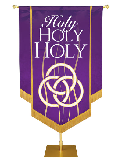 Experiencing God Embellished Trinity, Holy Holy Holy Banner