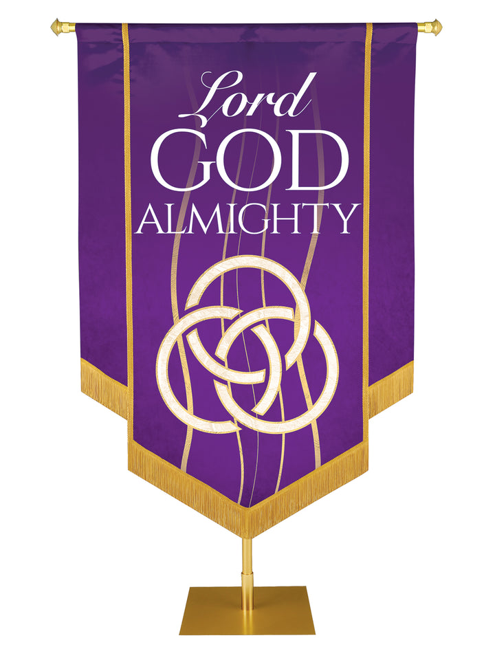 Experiencing God Embellished Trinity, Lord God Almighty Banner