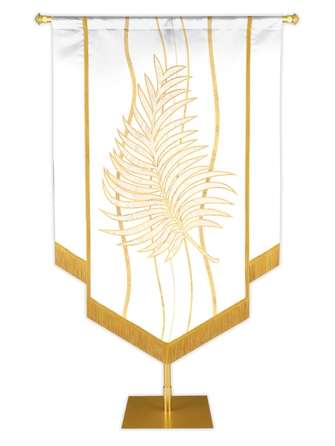 Experiencing God Palm Embellished Banner - Handcrafted Banners - PraiseBanners