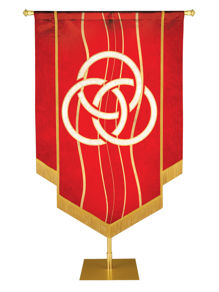 Experiencing God Trinity Embellished Banner - Handcrafted Banners - PraiseBanners