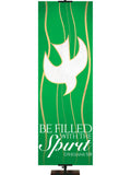 Experiencing God Symbols and Phrases Dove, Filled With The Spirit - Liturgical Banners - PraiseBanners
