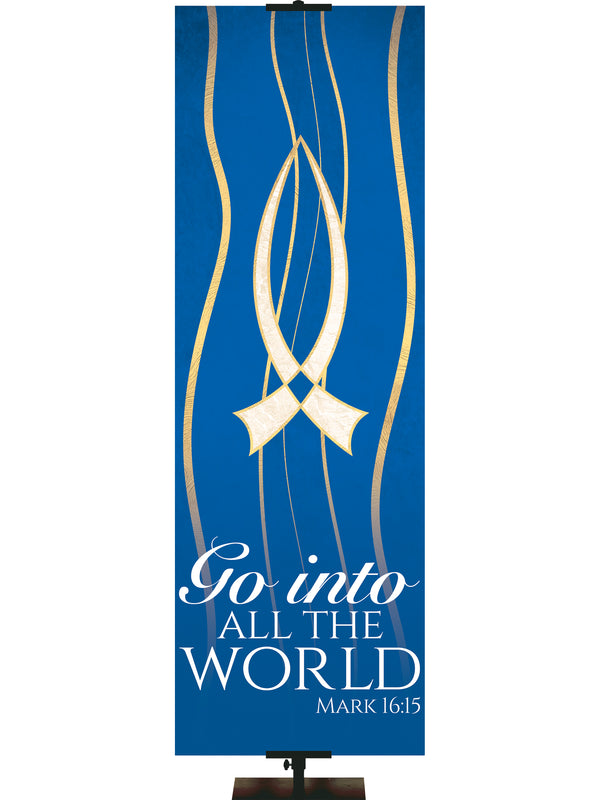 Experiencing God Symbols and Phrases Fish, Go Into The World