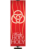 Experiencing God Symbols and Phrases Trinity, Holy Holy Holy - Liturgical Banners - PraiseBanners