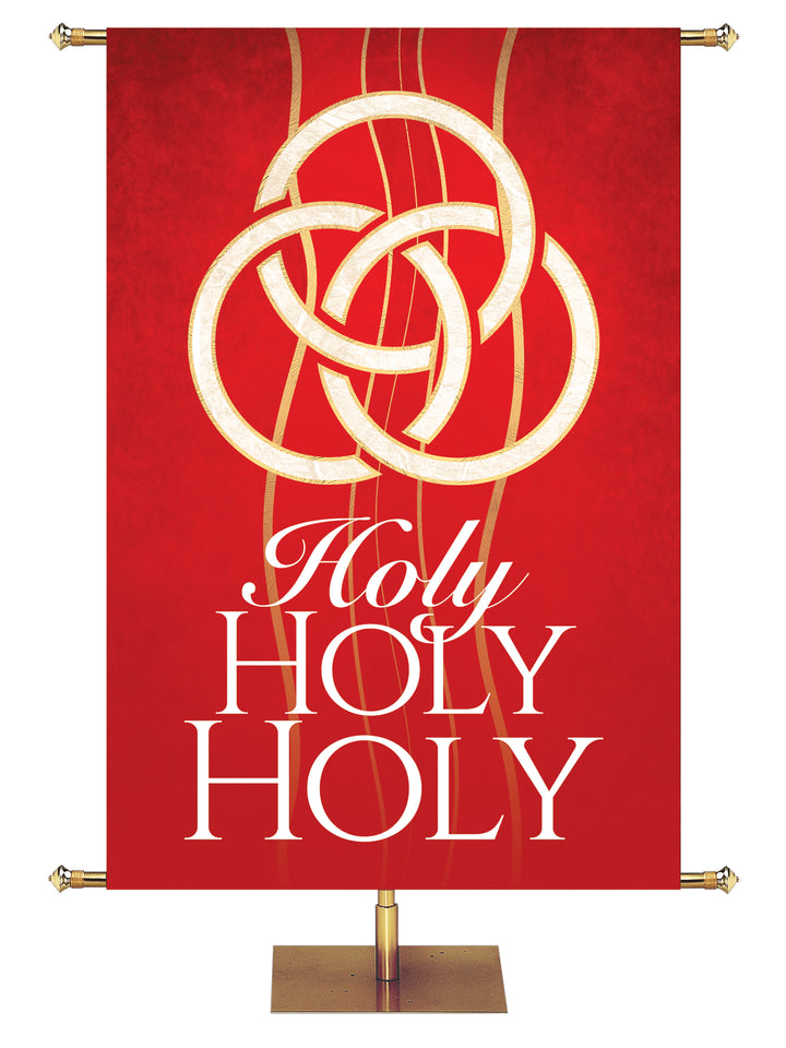 Experiencing God Symbols and Phrases Trinity, Holy Holy Holy - Liturgical Banners - PraiseBanners