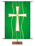 Experiencing God Symbols Cross in Blue, Green, Purple, Red and White