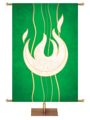 Experiencing God Symbols Flame - Liturgical Banners - PraiseBanners