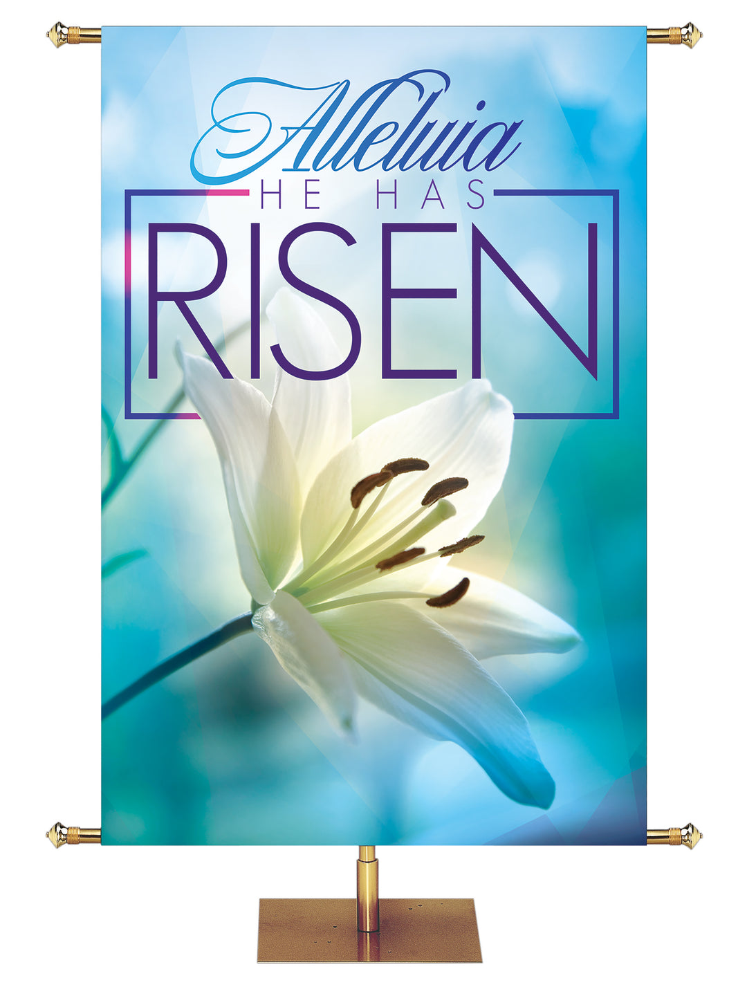 Easter Light Alleluia - Easter Banners - PraiseBanners