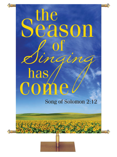 The Season of Singing Spring Easter Expressions of Grace Banner