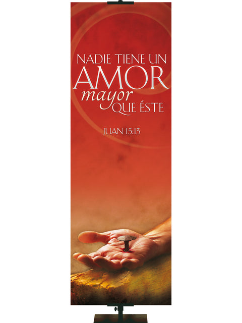 Spanish Expressions of Love Greater Love - Year Round Banners - PraiseBanners