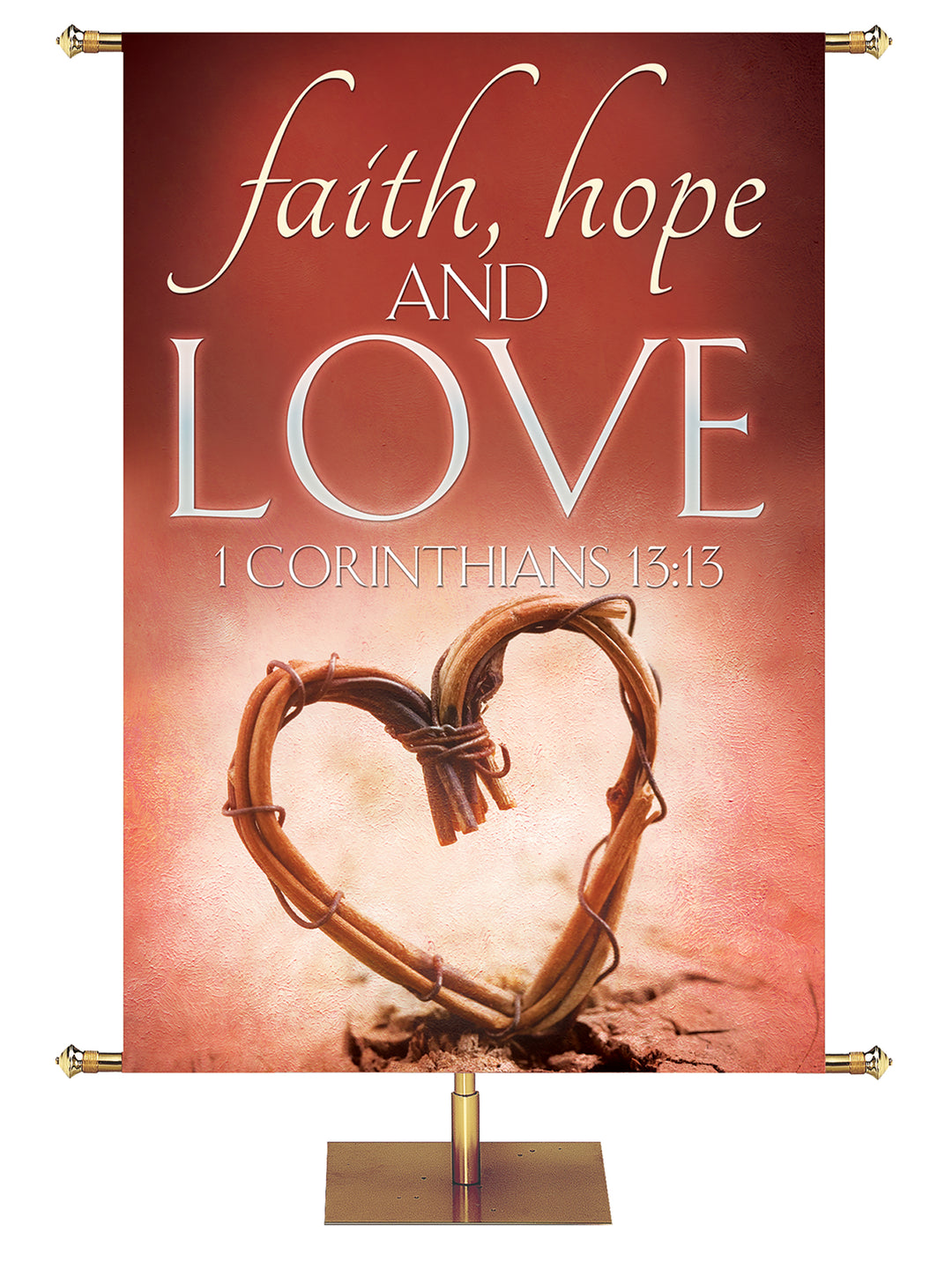 Expressions of Love Faith, Hope & Love - Year Round Banners - PraiseBanners
