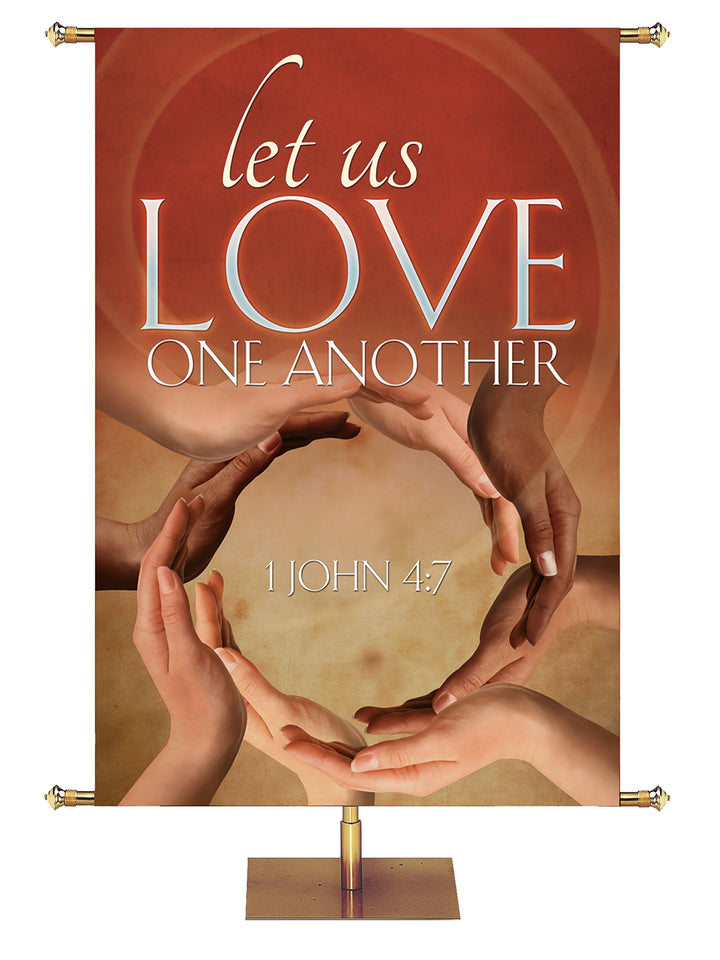 Expressions of Love Let Us Love - Year Round Banners - PraiseBanners