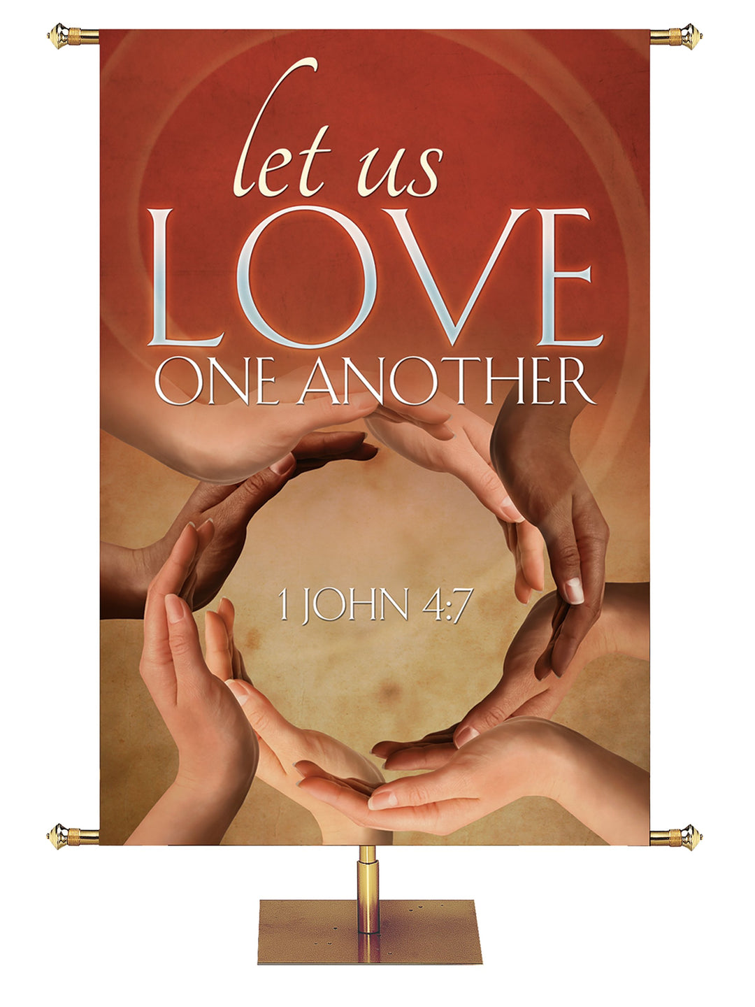 Expressions of Love Let Us Love - Year Round Banners - PraiseBanners