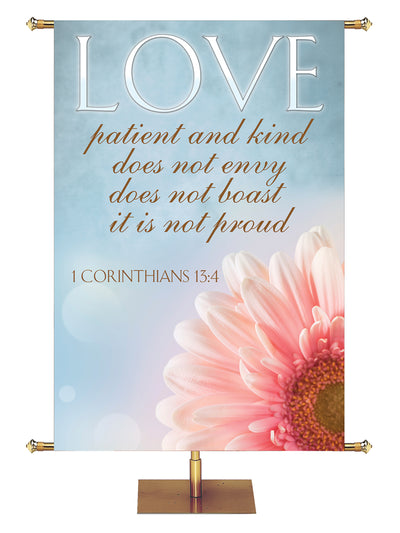 Expressions of Love Love, Patient, & Kind - Year Round Banners - PraiseBanners
