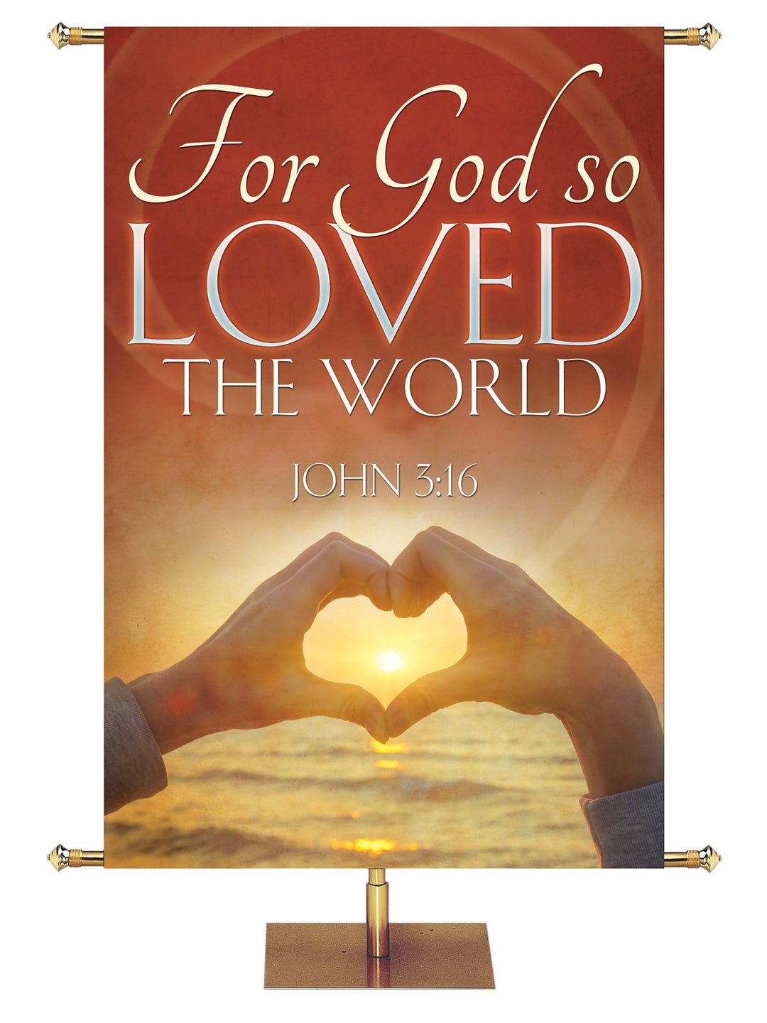 Expressions of Love For God So Loved the World - Year Round Banners - PraiseBanners