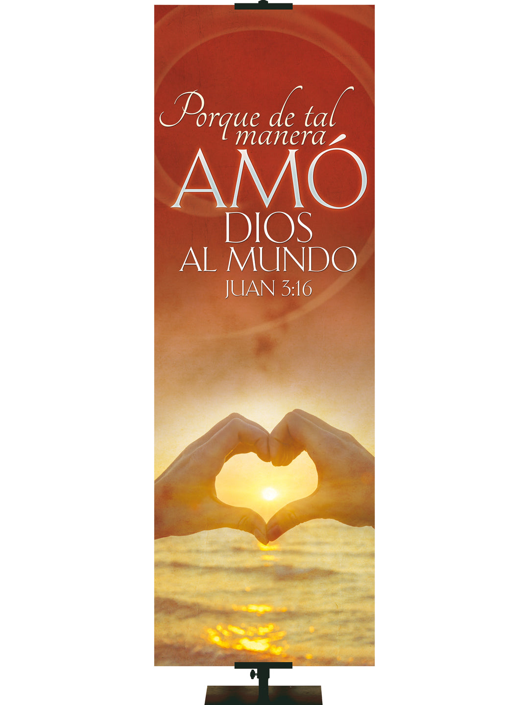 Spanish Expressions of Love For God So Loved the World - Year Round Banners - PraiseBanners