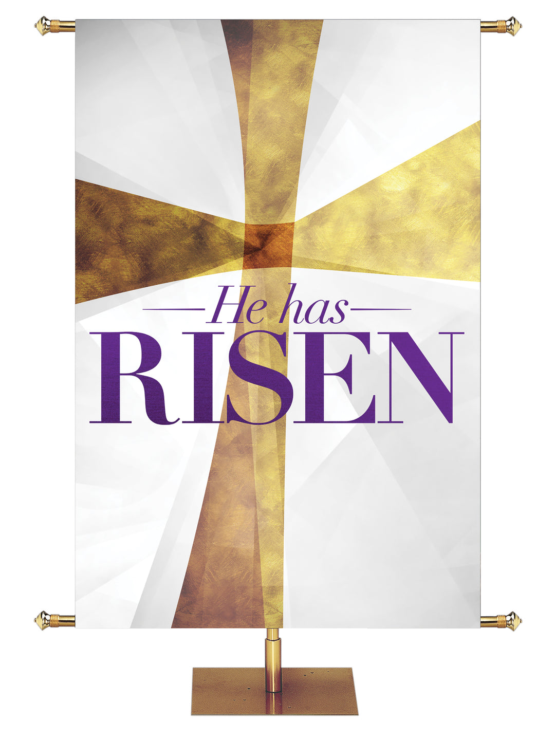 Symbols of Easter He Has Risen - Easter Banners - PraiseBanners