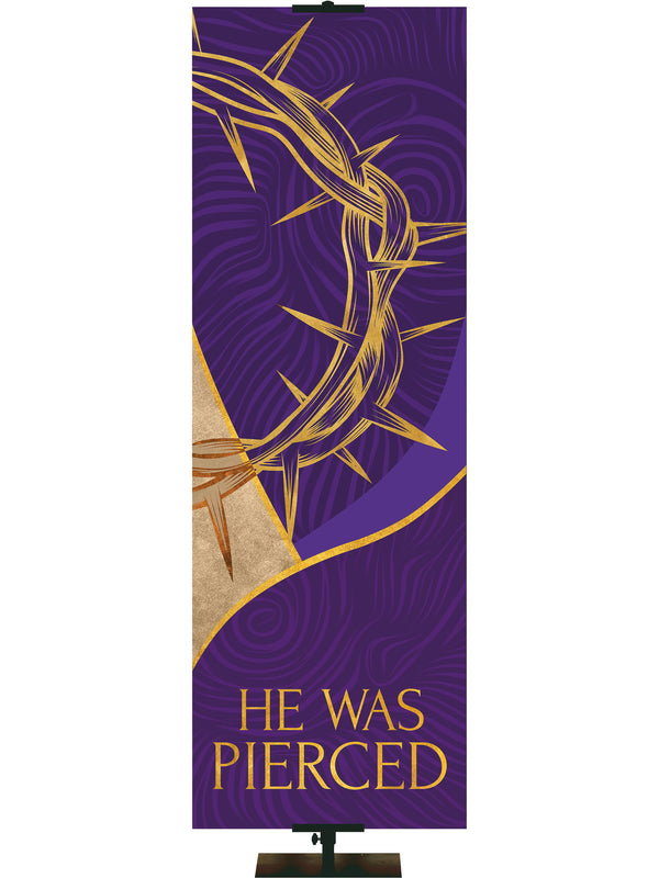 Shimmering Easter He Was Pierced