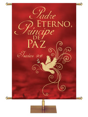 Spanish Christmas Foil Everlasting Father - Christmas Banners - PraiseBanners