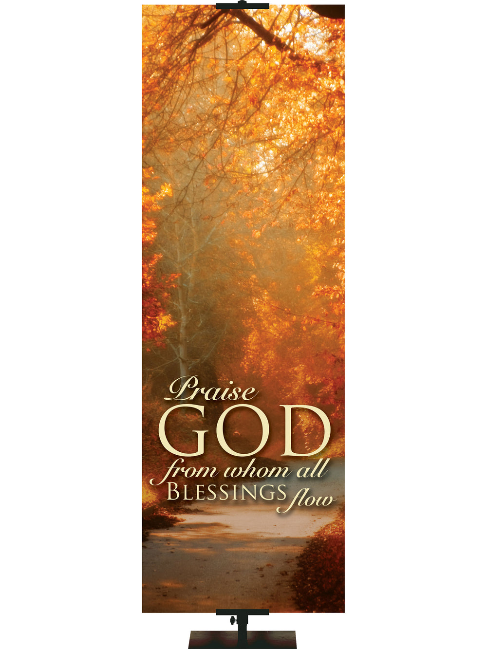 Expressions of Gratitude Background Style A Praise God - Fall Banners - PraiseBanners