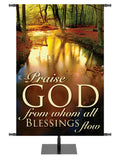 Praise God Style D Expressions of Gratitude Fall Banner