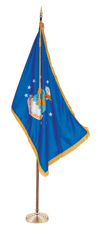 Deluxe Armed Forces Flag Stand Sets - Other Church Products - PraiseBanners