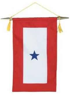 Blue Star Service Banner - Other Church Products - PraiseBanners