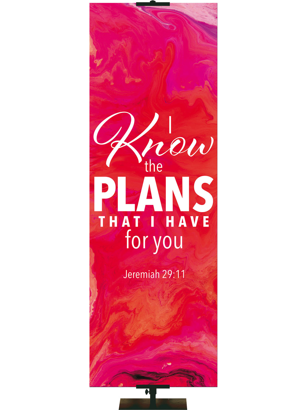 Gospel Impressions I Know The Plans - Year Round Banners - PraiseBanners