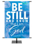 Gospel Impressions Know That I Am God - Year Round Banners - PraiseBanners