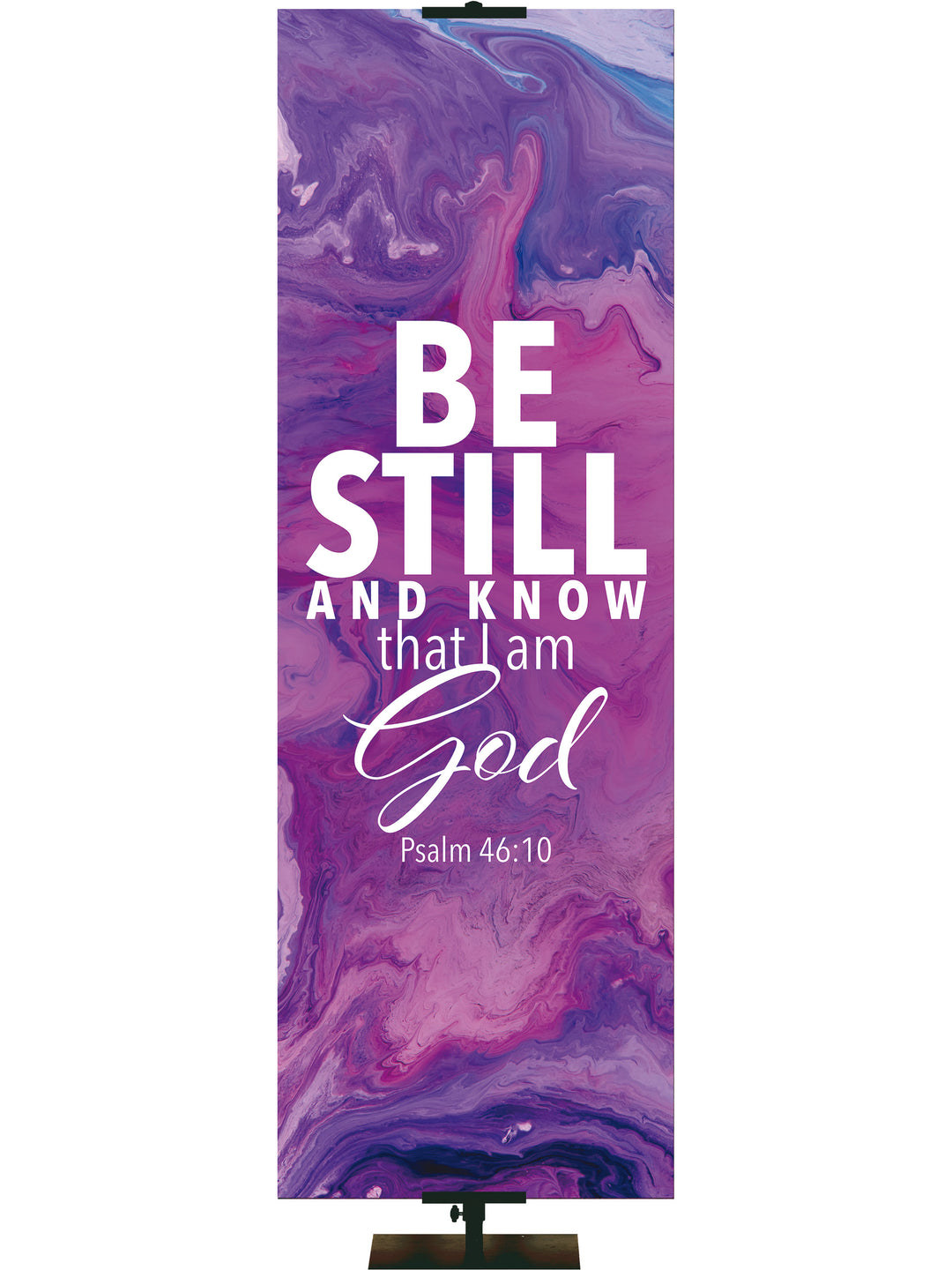 Gospel Impressions Know That I Am God - Year Round Banners - PraiseBanners