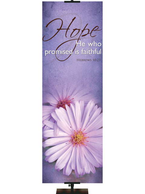 Renewal in Spring He Who Promises - Year Round Banners - PraiseBanners
