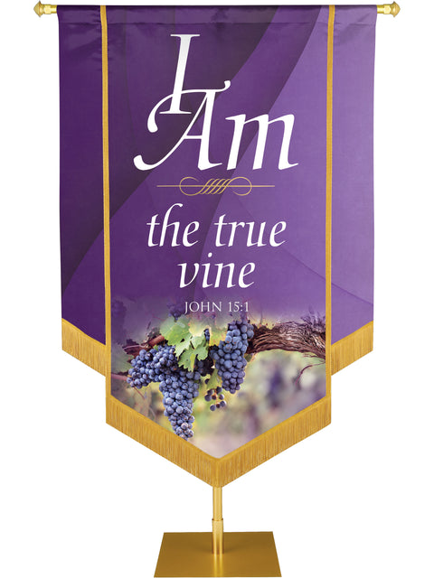 I Am True Vine Banner from I AM Banner Series