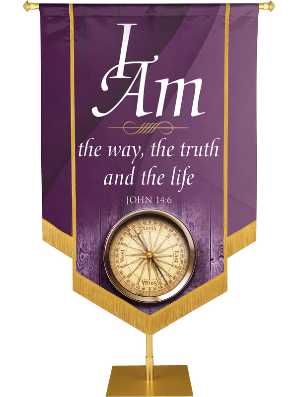 I Am The Way Embellished Banner