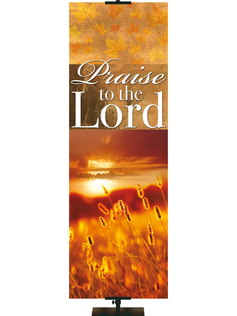 Joy of Gratitude Praise the Lord - Fall Banners - PraiseBanners