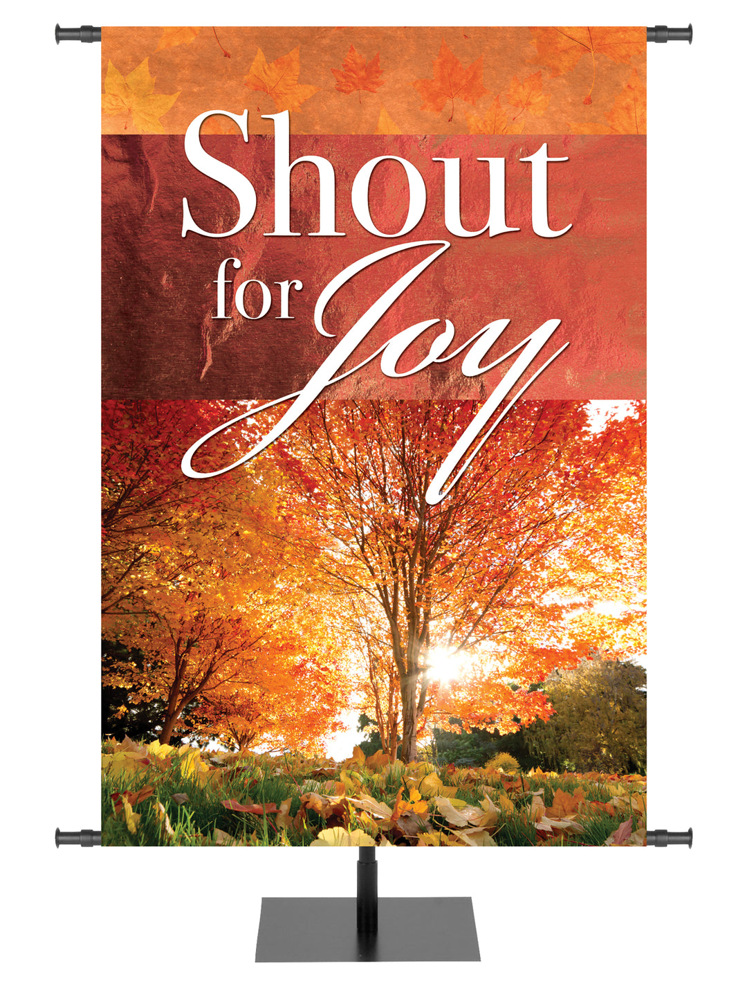 Joy of Gratitude Shout for Joy - Fall Banners - PraiseBanners