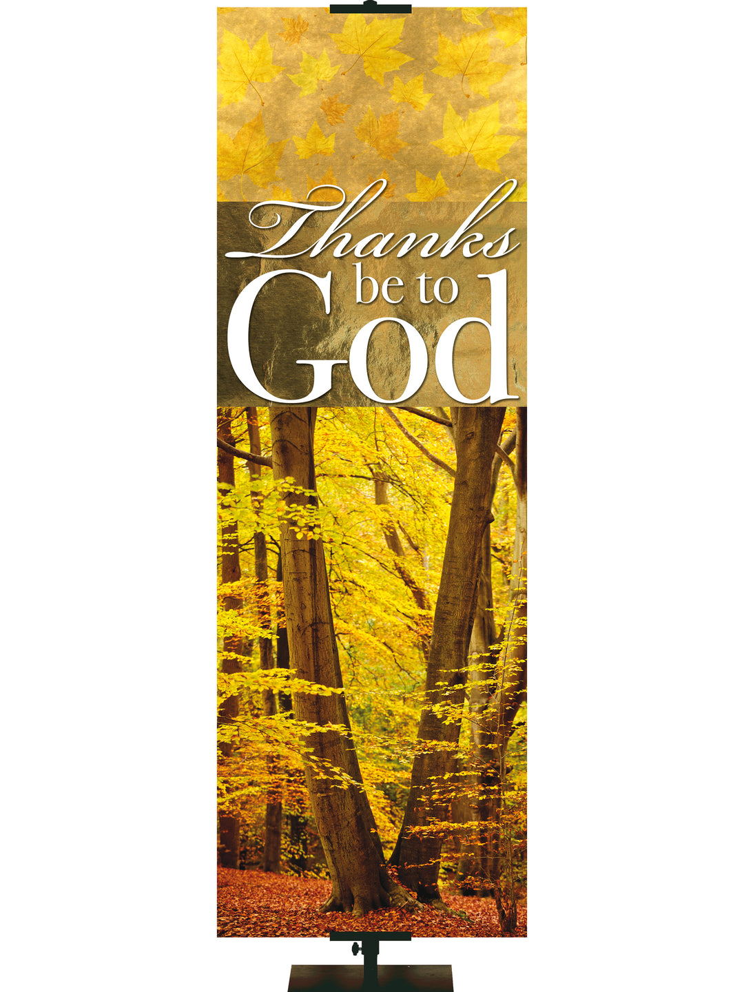 Joy of Gratitude Thanks Be to God - Fall Banners - PraiseBanners