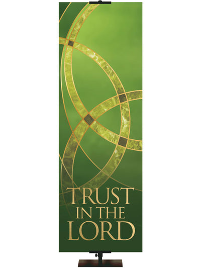 Colors of the Liturgy Trinity - Trust in The Lord - Liturgical Banners - PraiseBanners