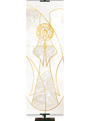 Colors of the Liturgy Custom Banner Angel - Custom Liturgical Banners - PraiseBanners