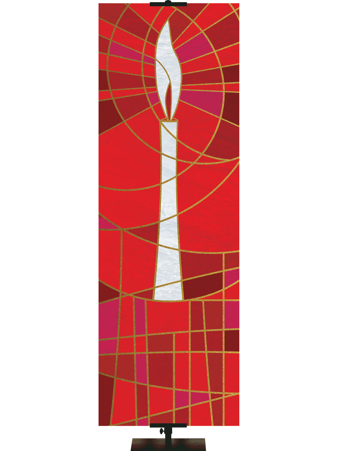 Luminescence Custom Banner Candle - Custom Liturgical Banners - PraiseBanners