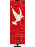 Luminescence Custom Banner Dove - Custom Liturgical Banners - PraiseBanners