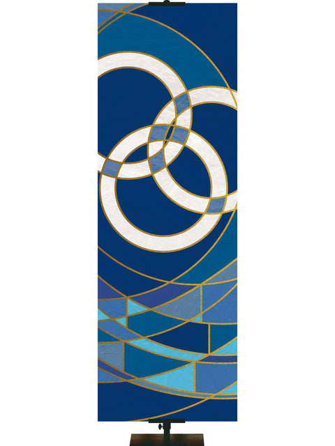 Luminescence Custom Banner Trinity - Custom Liturgical Banners - PraiseBanners